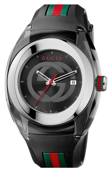 gucci watch rubber strap replica|genuine Gucci straps.